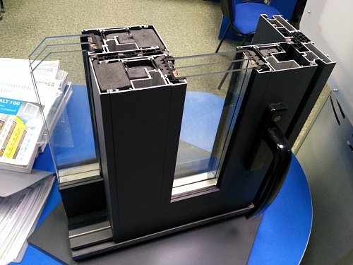 Подъемно сдвижные окна и двери с термомостом Alutech (Беларусь).  �5