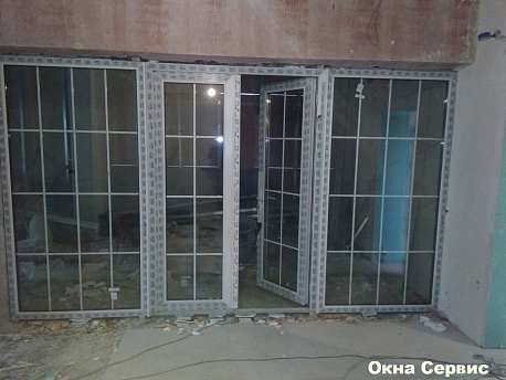 Окна Елекс 70. раздвижные системы хау тау и распашные двери..  �9