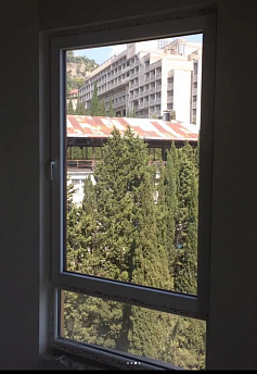 Врезали створку в глухое окно. Элекс пятикамерный..  �3