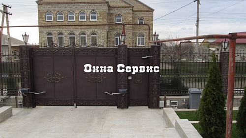 Электромеханический замок накладной горизонтальный CAME (Италия) LOCK82 12B. (для распашных ворот).  �2